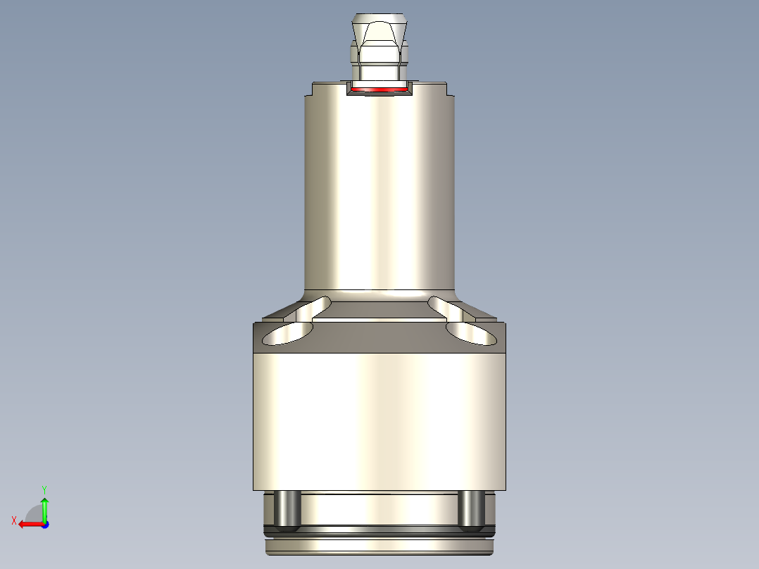 KOSMEKSFA1000-M1A-090-H60多系列多零件图纸模型多系列多零件图纸模型后视图