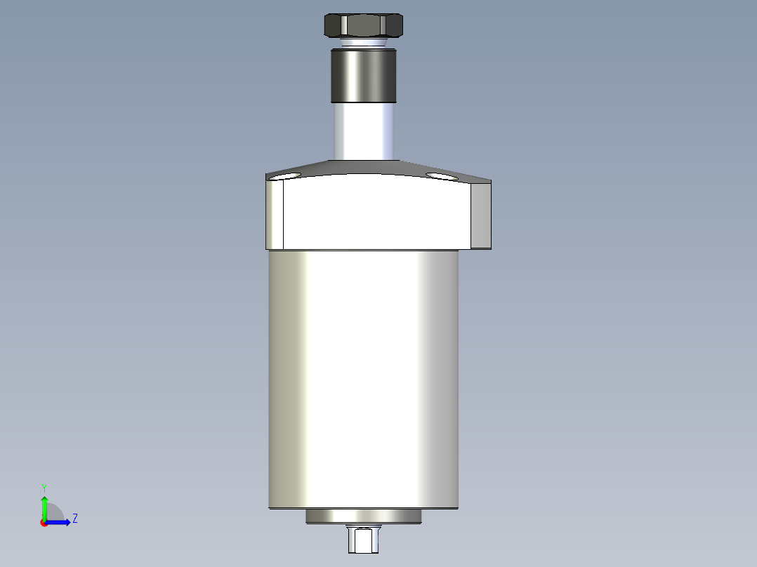 KOSMEKWHE2500-2ARD多系列多零件图纸模型左视图