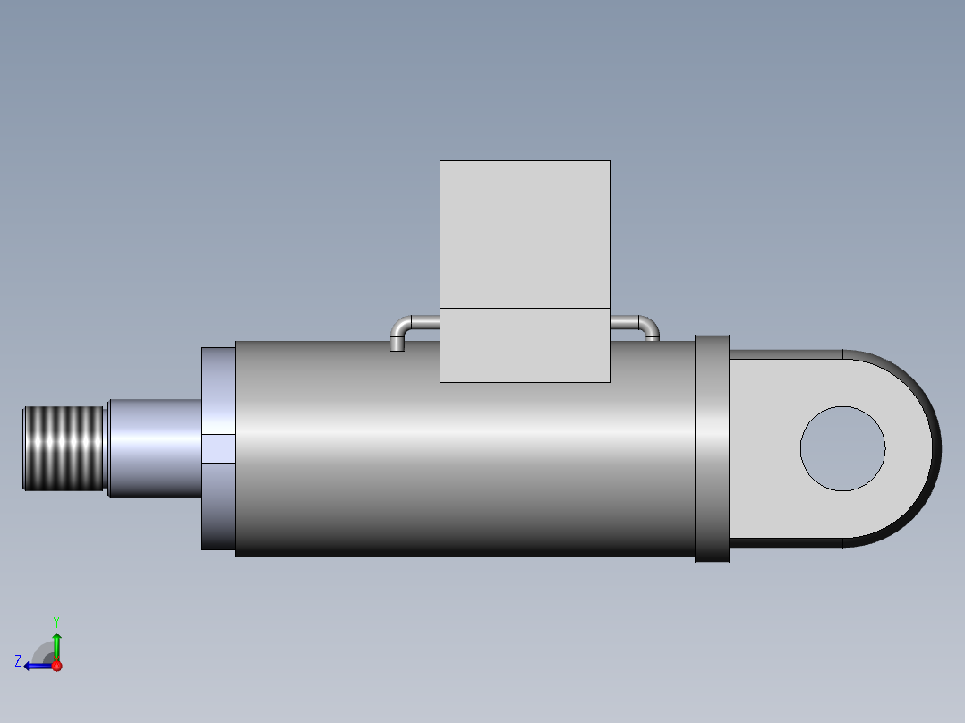 PZ3-MZ05-04-01-12 自锁油缸右视图