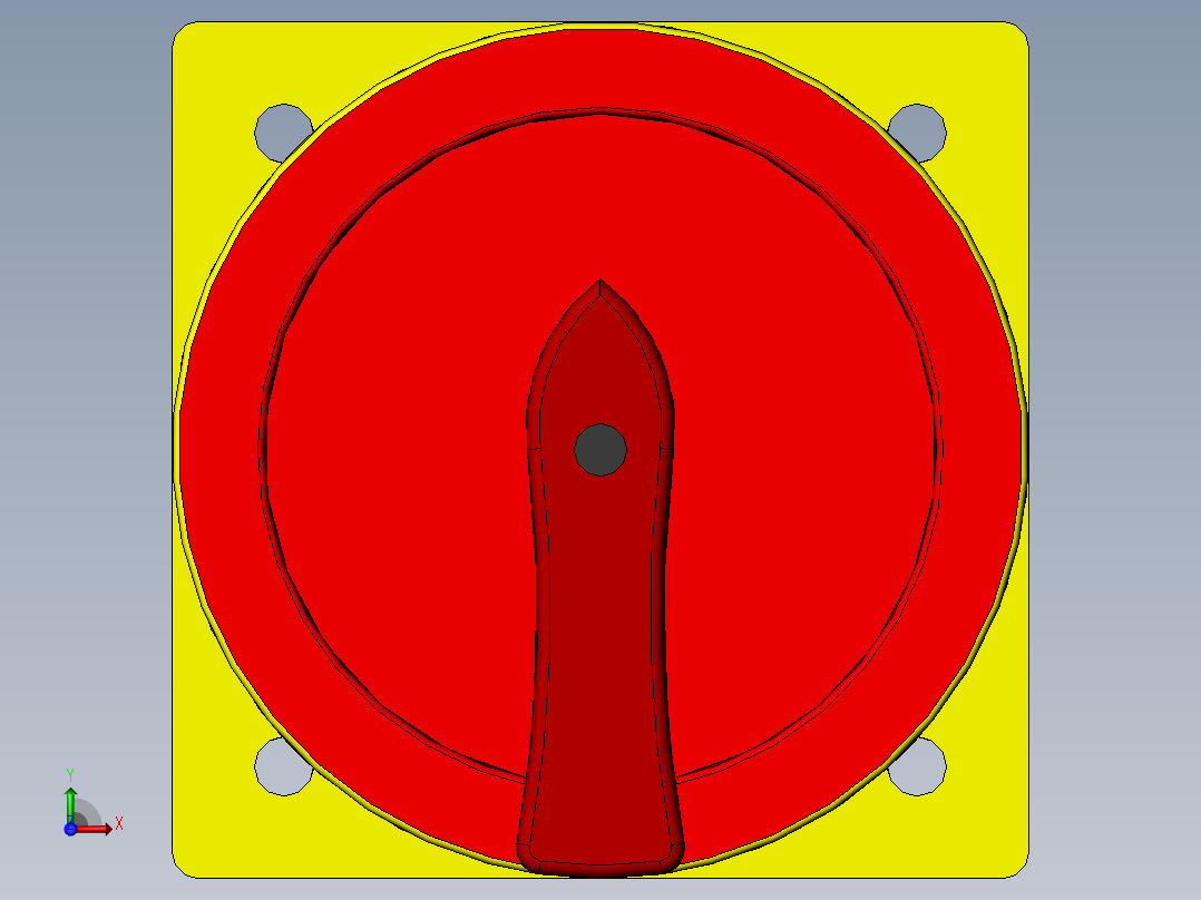 电门开关TDS25-FRR前视图
