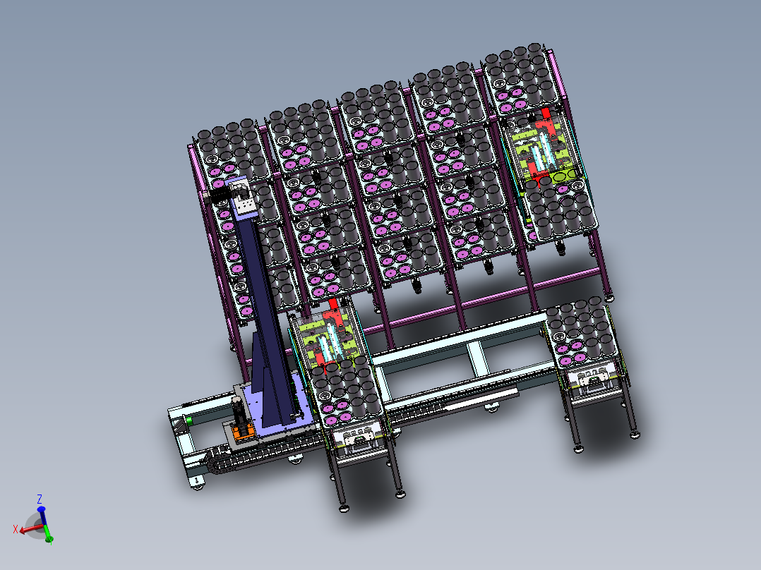 小型立库自动进出料系统sw19可编辑