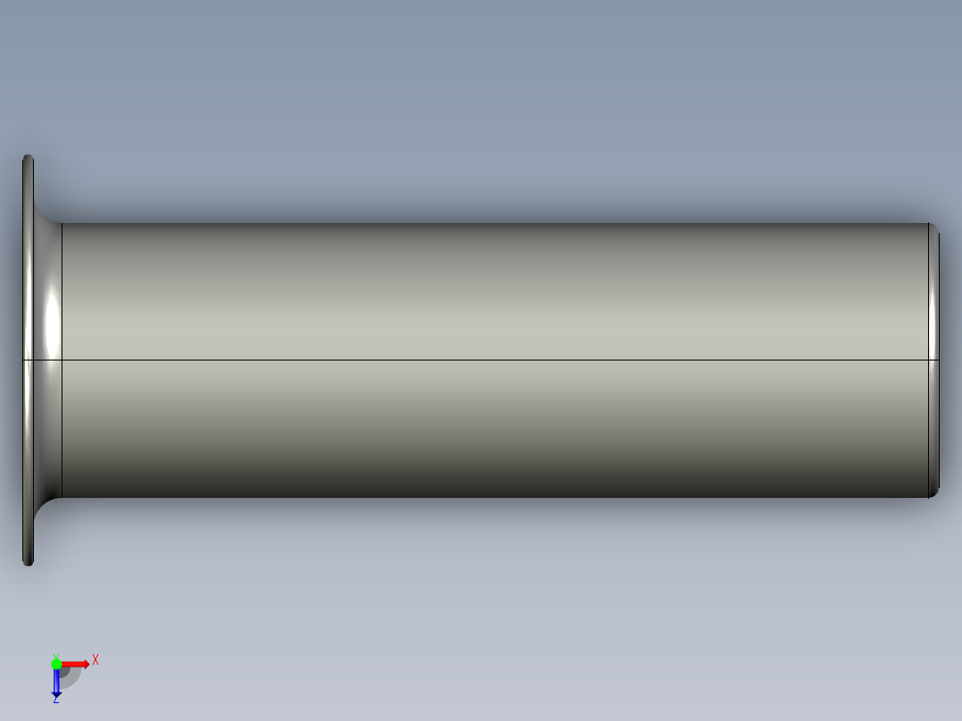 软管与硬管连接用工业通用接头0127_12_08俯视图