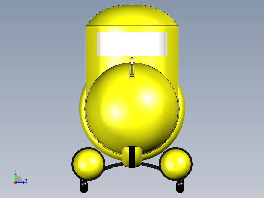 水下潜航器--igs左视图