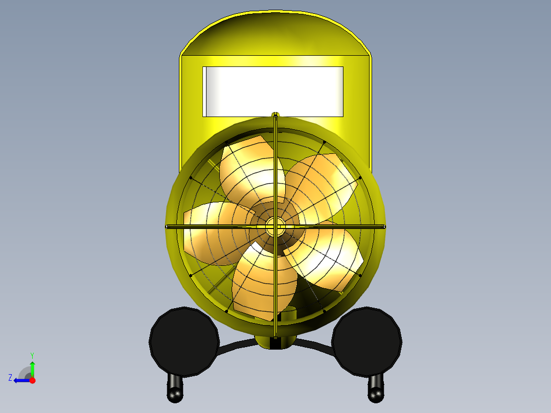 水下潜航器--igs右视图