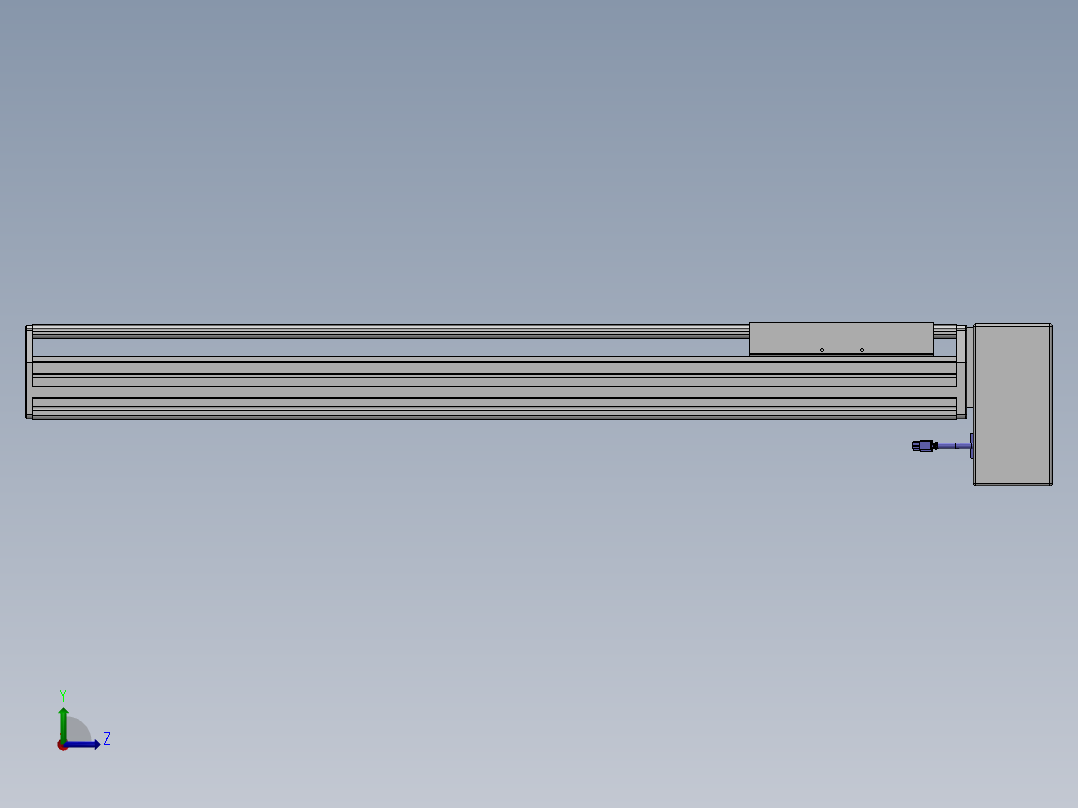 精密模组MT220-L150-800-LD-M75-C4左视图