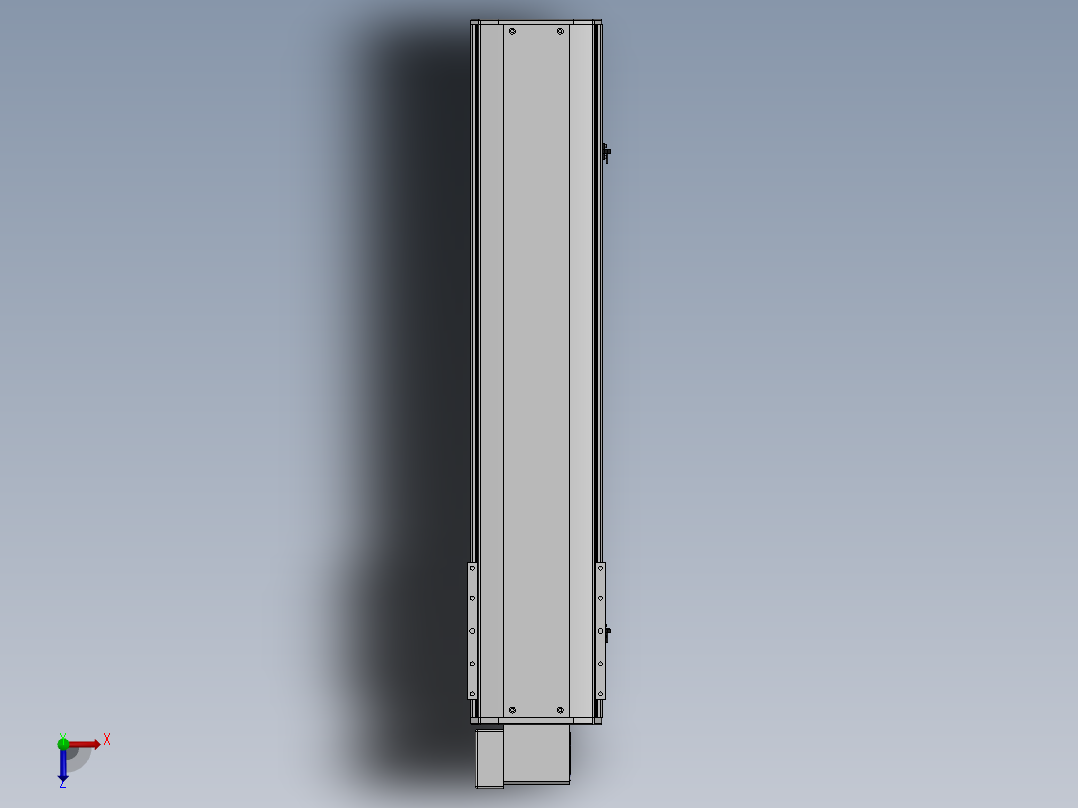 精密模组MT220-L150-800-LD-M75-C4俯视图