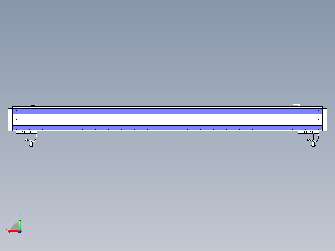 威洛博VL系列直线电机模组-2VL17E2-S1950后视图