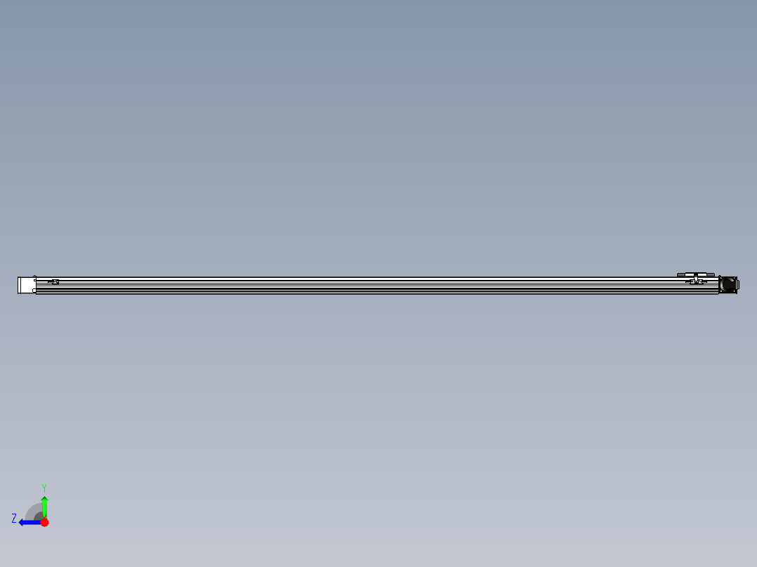 同步带滑台-欧规BC6-L120-S2400-R-P40-D3右视图