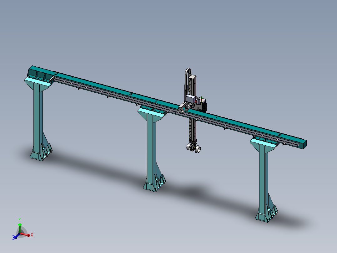 50Kg单轴桁架<span style='color: red'>机械手</span>（整套图纸）