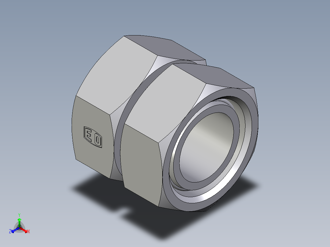 卡套式工业通用硬管接头EO_Swivel_union_GZ42LCF