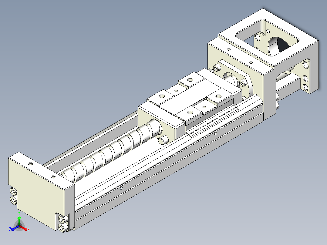 钢基模组-TPA-KSR-6005C-200A1-M-F0正等轴测图