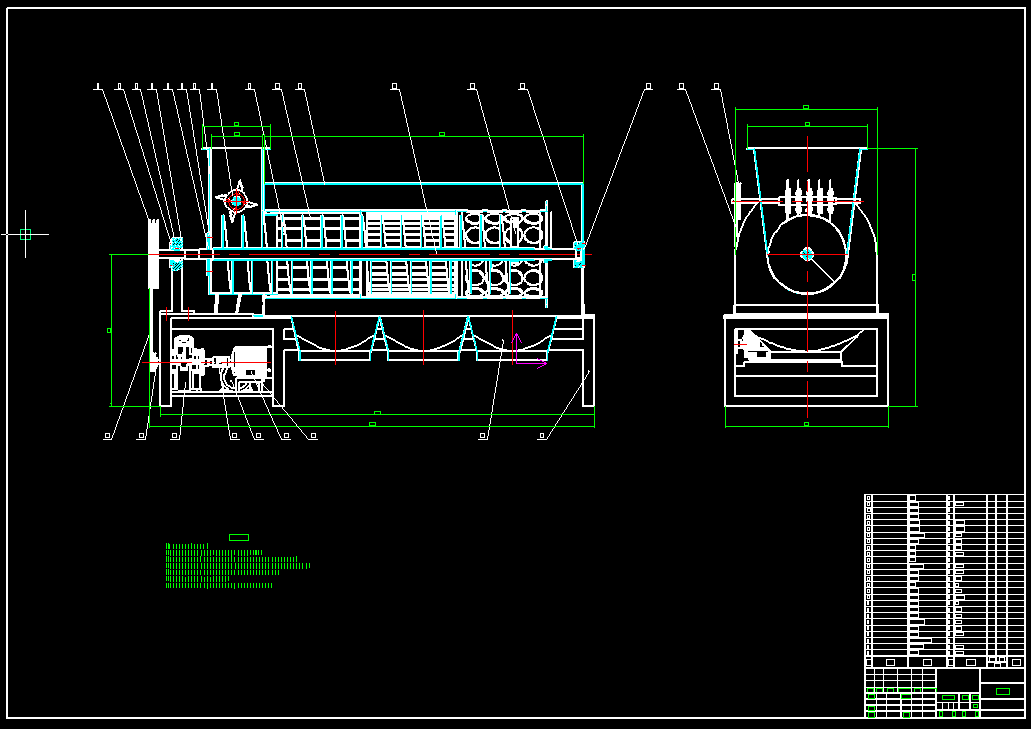 垃圾分拣装置结构设计含三维二维说明书
