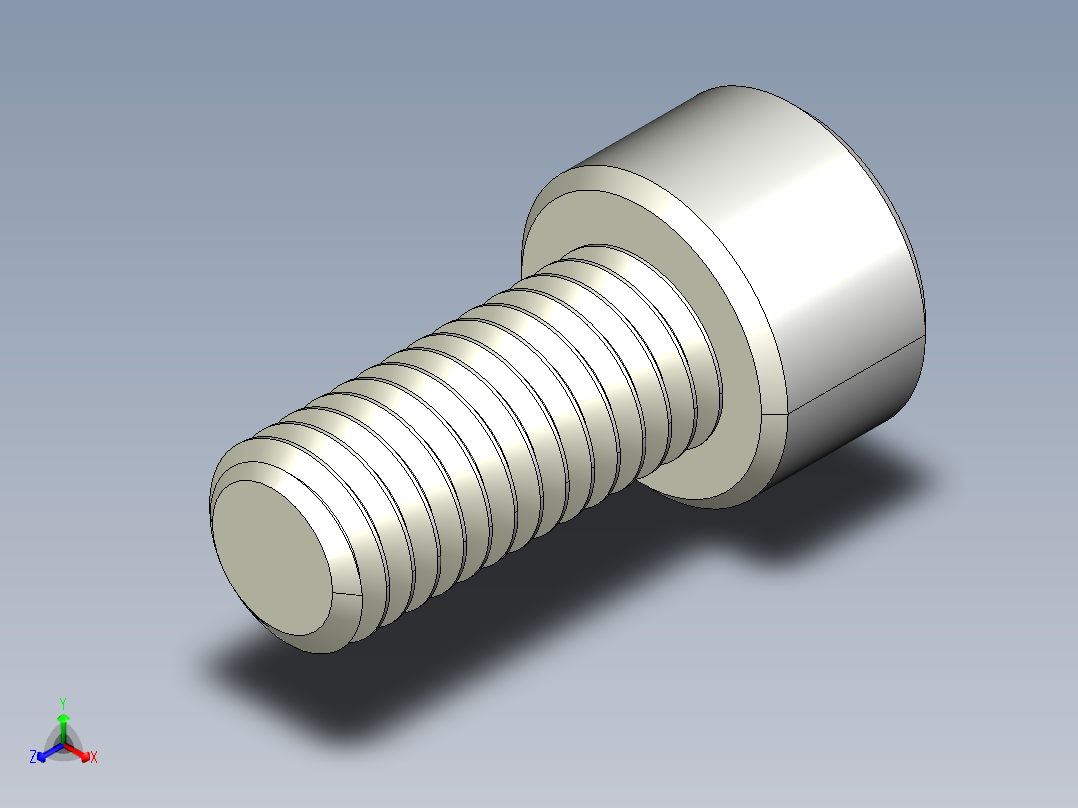 M8 x 1.25mm Thread 18mm LONG SOCKET HEAD CAP SCREW.IGS