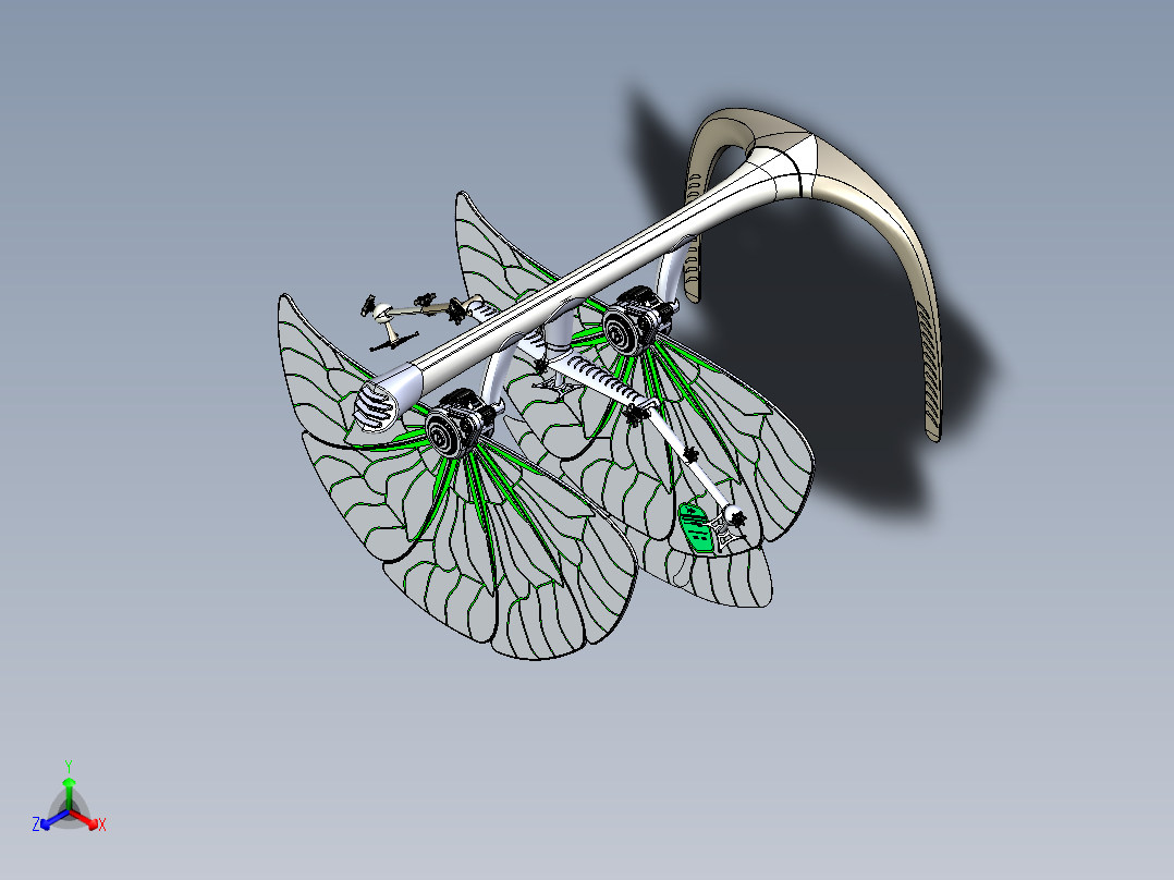 桌子正等轴测图