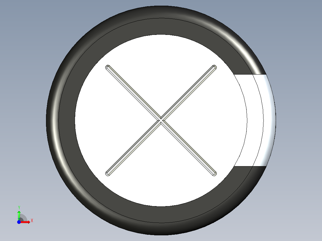 无源元件封装-CAP_RAD_D18x15_POL_BK前视图