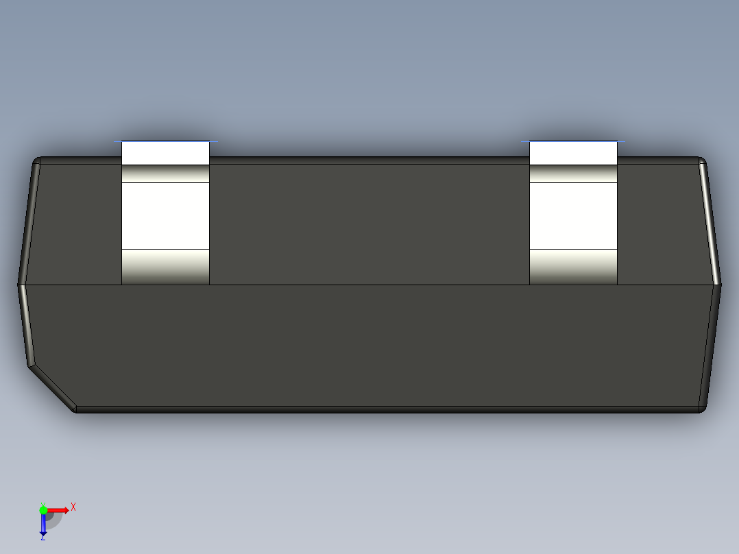 分立半导体元件封装-DB-S俯视图