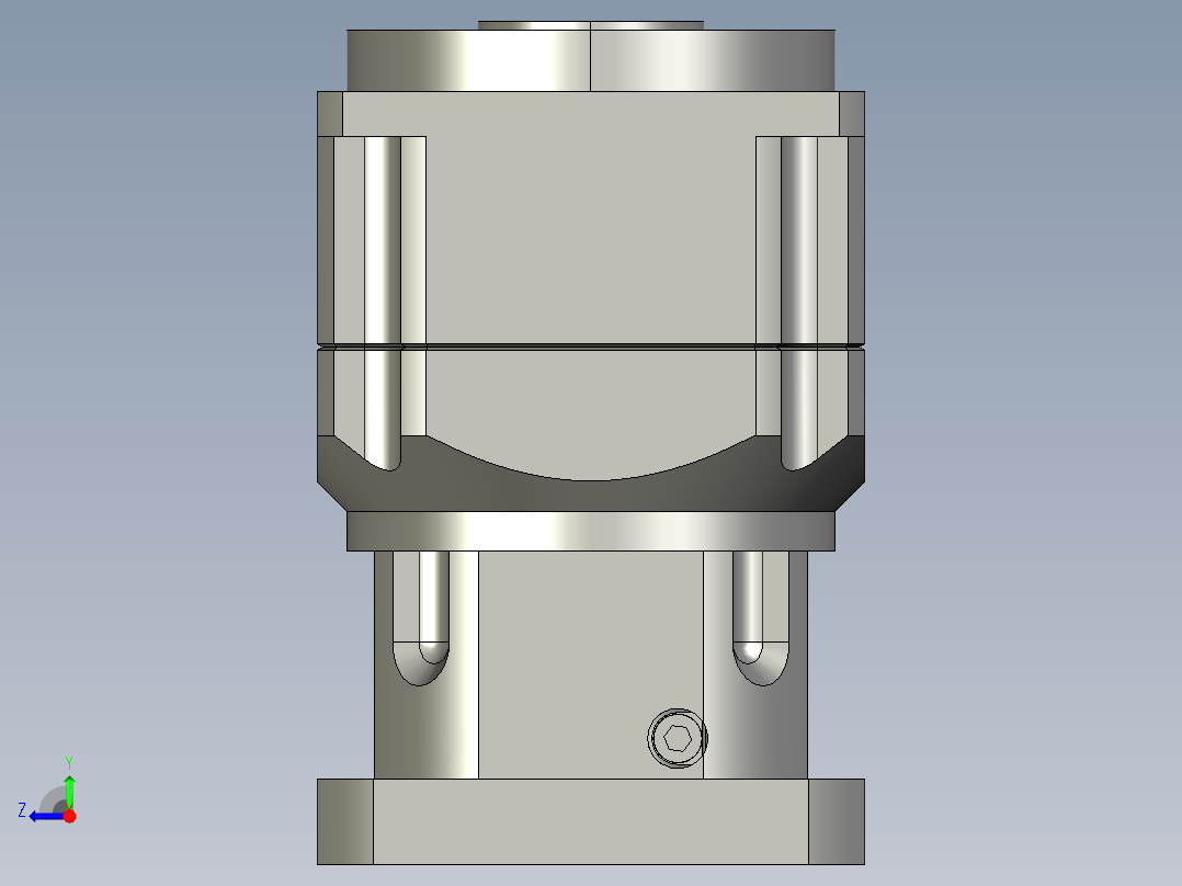 斜齿孔PGH180T-L2 35-114.3-200-M12.STEP右视图