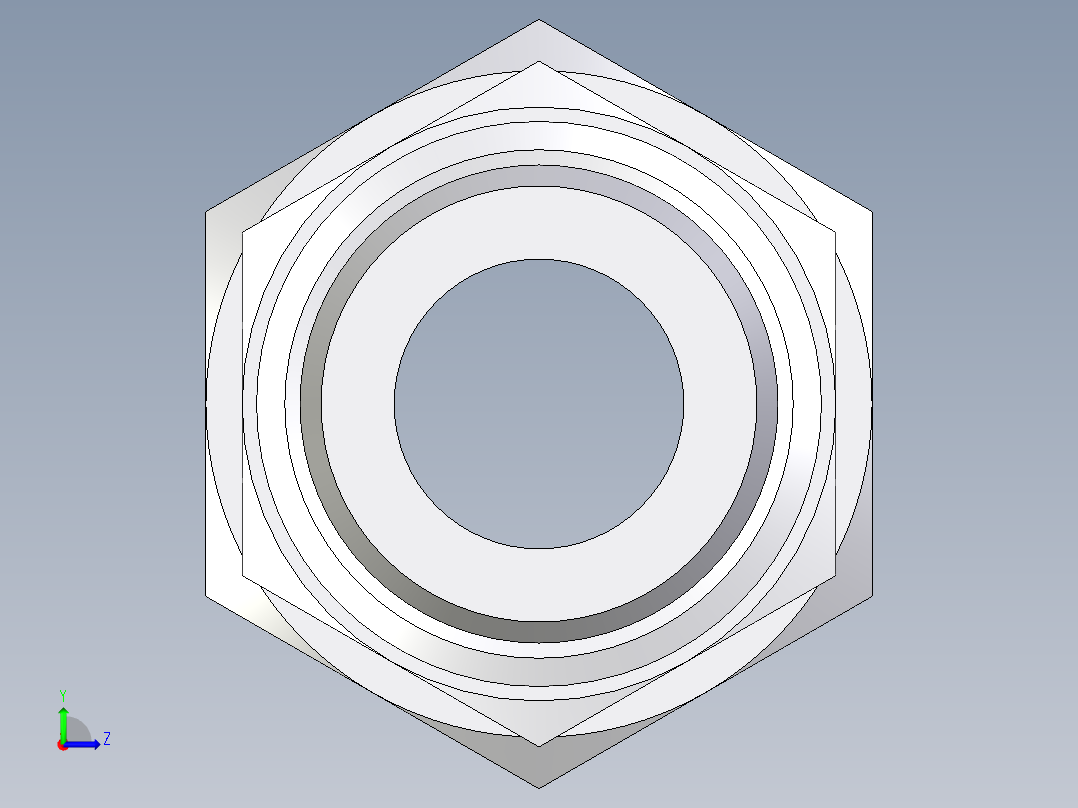 卡套式工业通用硬管接头EO_Male_Stud_connector_GE25SMCF左视图