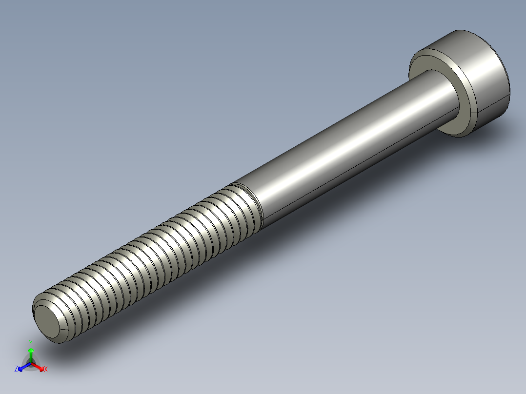 M4 x 0.7mm Thread 40mm LONG SOCKET HEAD CAP SCREW.STEP