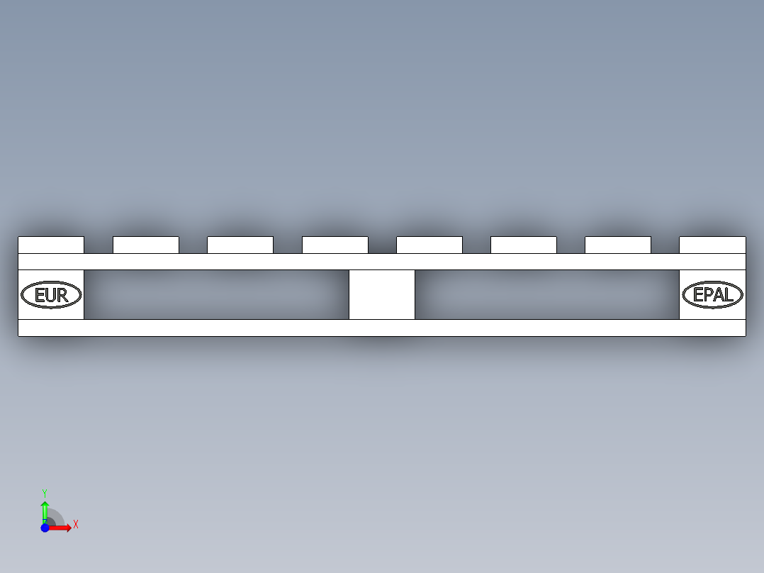 托盘 设计模型 (17)前视图