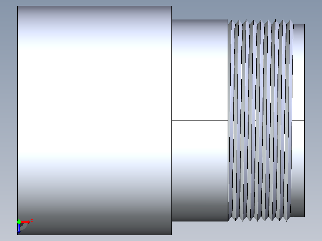 船舶管路系统S20_SeaDrainPLUS_MaleAdapter-SxMPT_37E268702_2in Sea Drain Plus - Male Thread Adapter - SxMPT俯视图