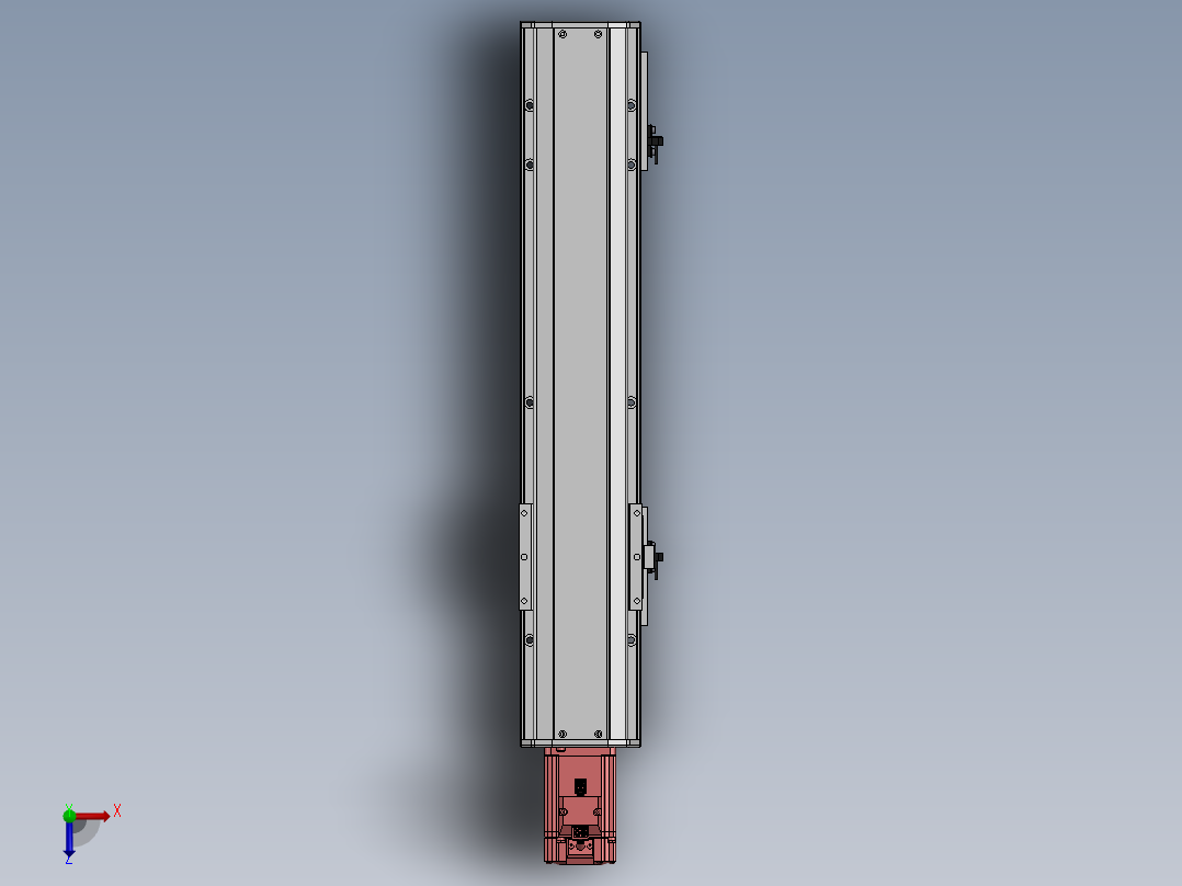 精密模组MY120-T10-350L-BC-P20B-C4-C俯视图