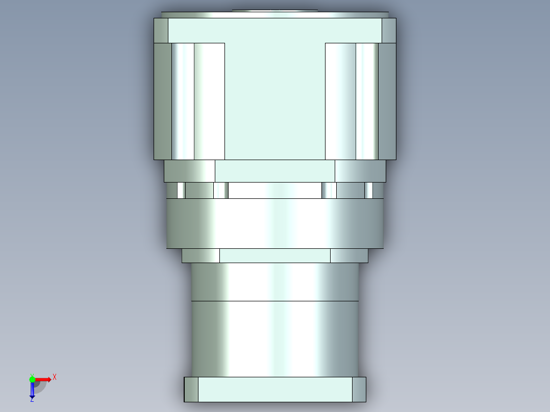 直齿孔PLX240-L3 35-114.3-200-M12.stp俯视图