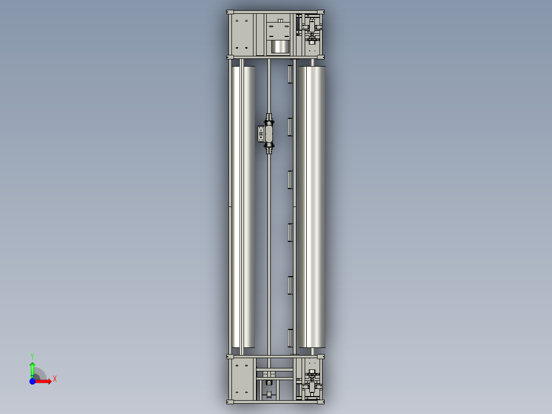 清洗机总图前视图