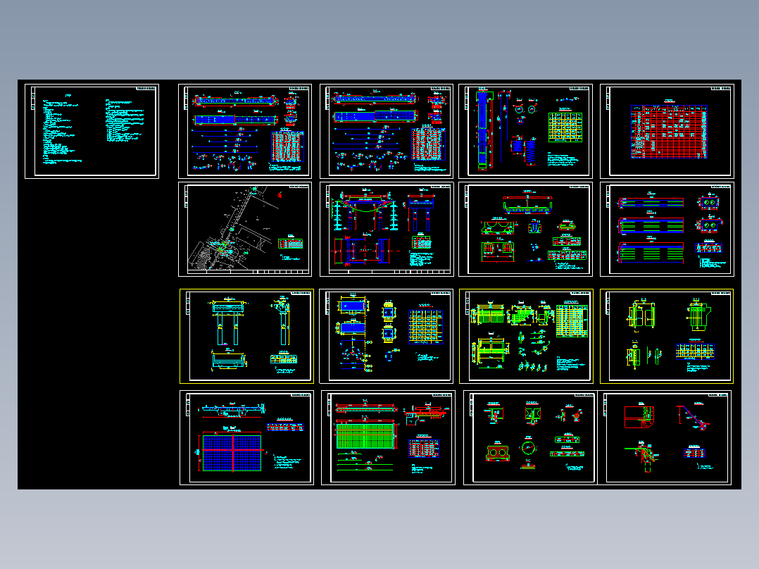 单跨简支板梁桥施工图