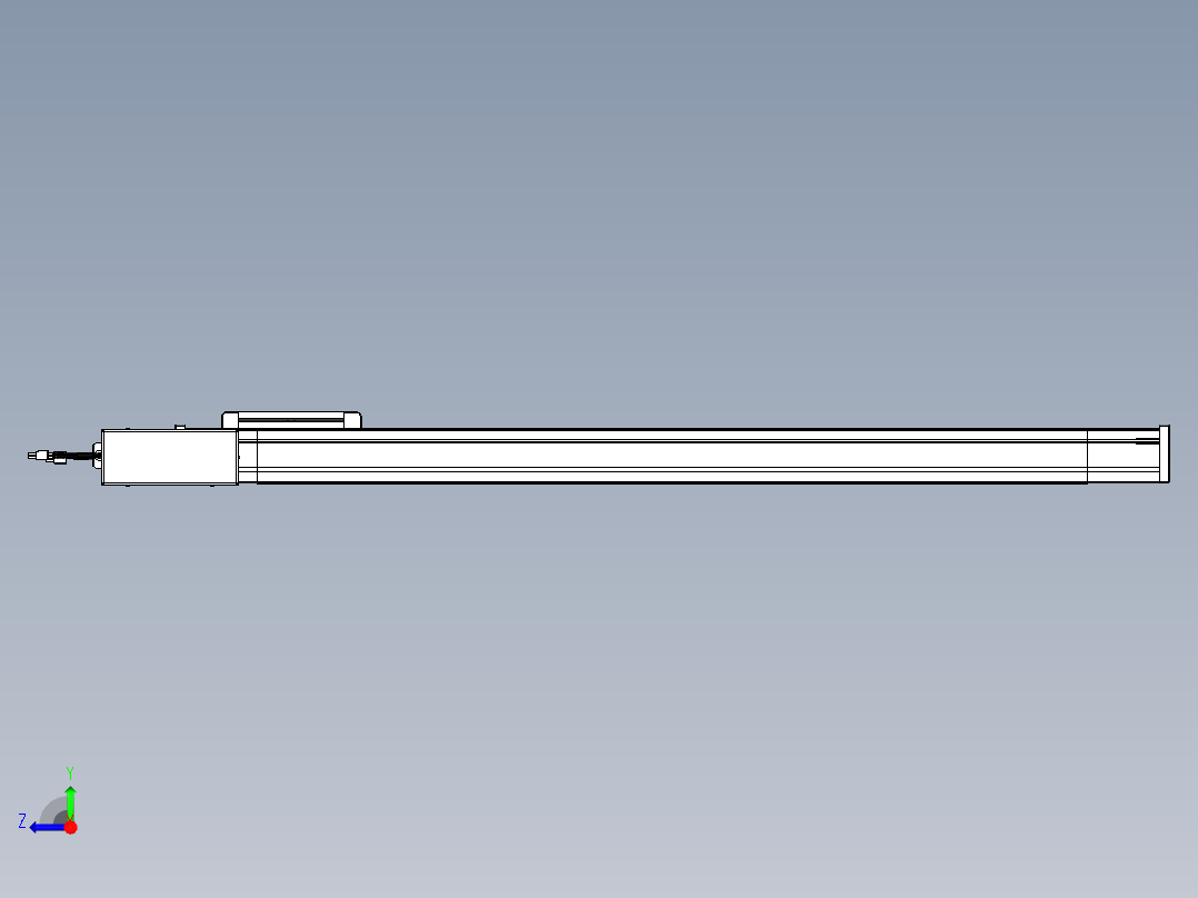 威洛博LB.GB同步带传动--欧规系列LB6A-L65-S900-BL右视图
