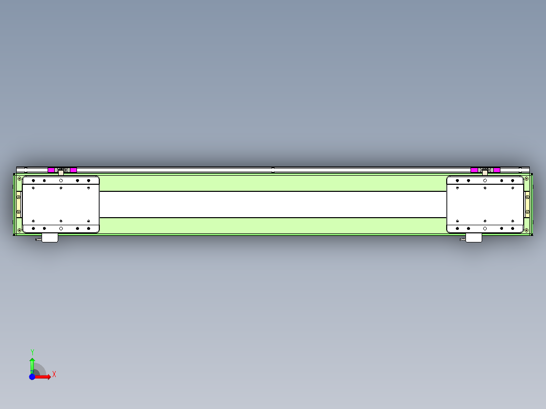 威洛博LC系列3d模型模组2LC17E2Y-S900前视图