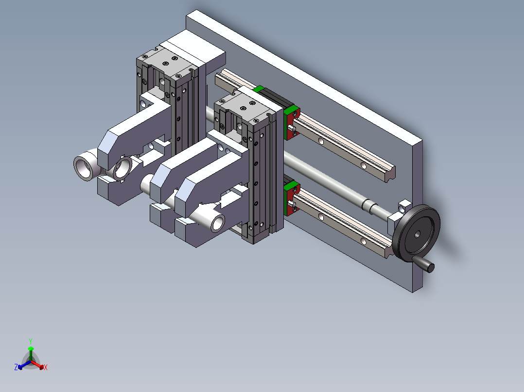 r烫管稳定器正等轴测图
