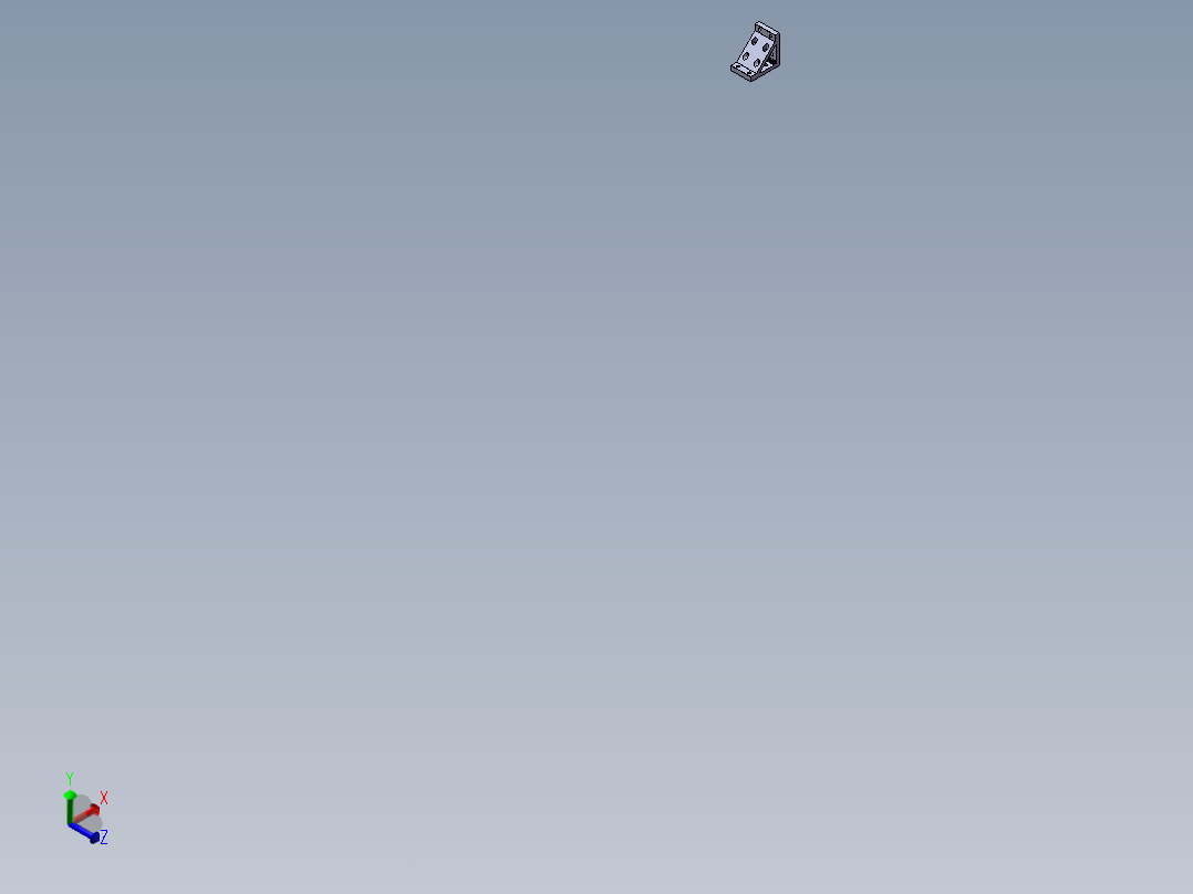 铝型材及其附件3.31.100.40.80.SLDPRT正等轴测图