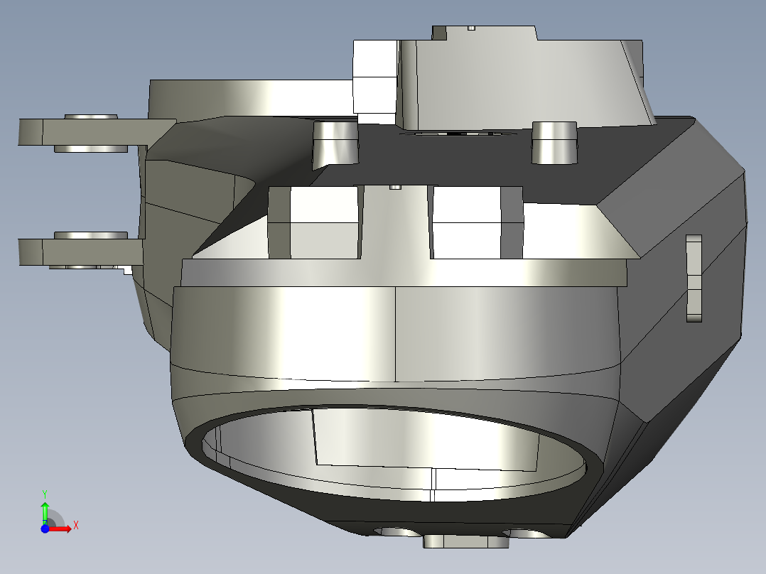 ABB全系列机器人3-3D模型 (93)前视图