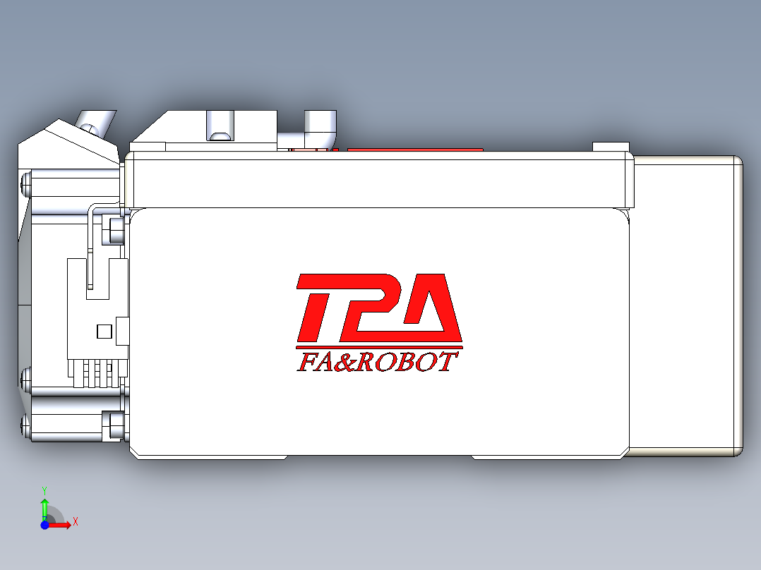 同步带全封闭直线模组TPA-HCB-110D-90-L650-ML-C-P40-N3前视图