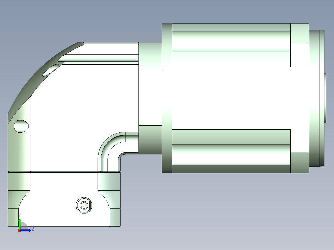 直齿孔ZPLX120-L3 14-73-98.43-M6.stp左视图