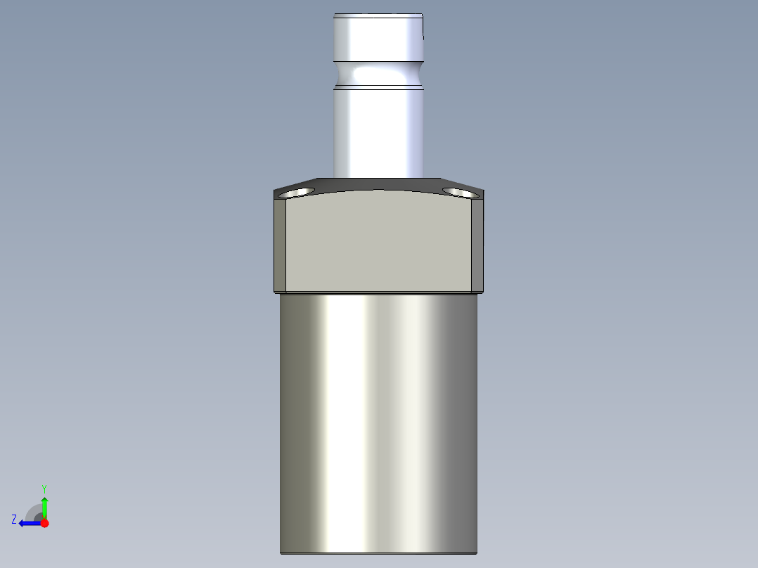 KOSMEKLHS0480-GR-F多系列多零件图纸模型右视图