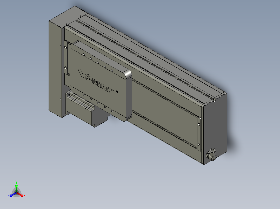 威洛博VC22-S250-BL-P75正等轴测图