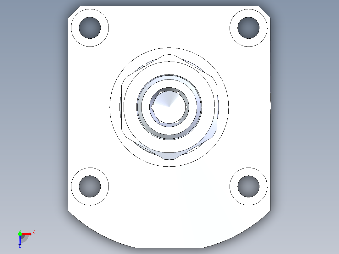 KOSMEKLT0480-SR-Y30多系列多零件图纸模型多系列多零件图纸模型俯视图
