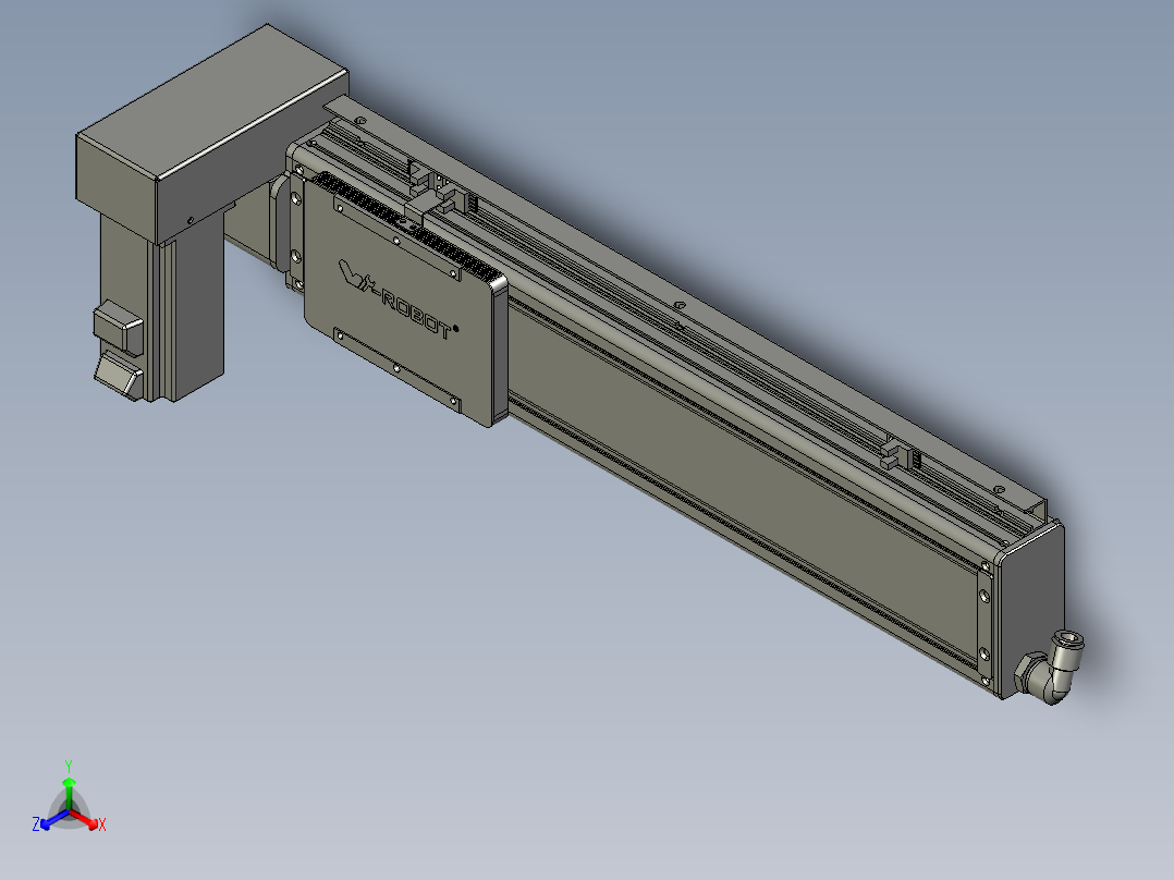 威洛博VBC10-S350-BRU-P40正等轴测图