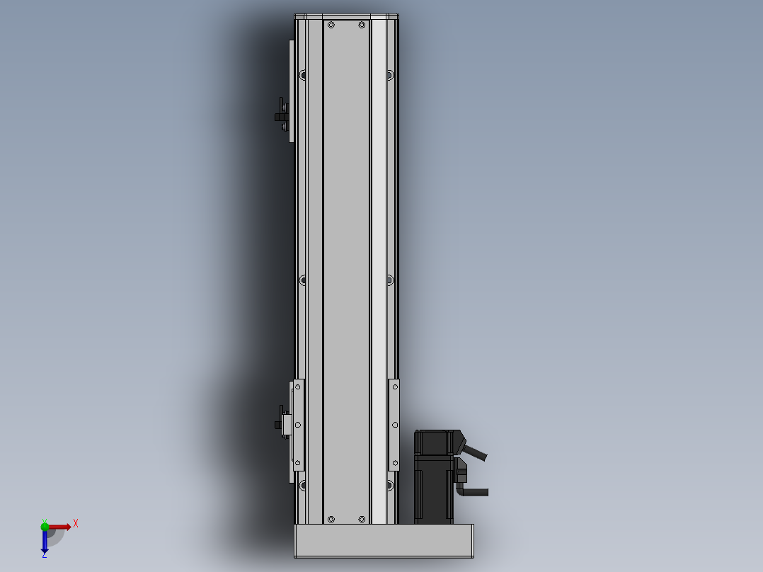 精密模组MY100-T10-300L-BL-P10B-C4-C俯视图