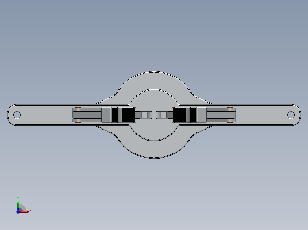 机器人夹持器前视图