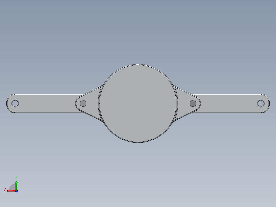 机器人夹持器后视图