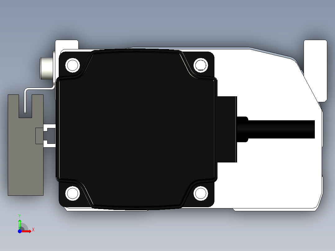 Toyo东佑达直线模组-ETH10-500-BC-200W-C4反前视图