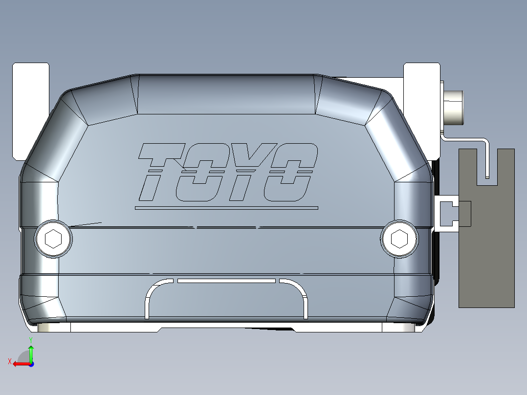 Toyo东佑达直线模组-ETH10-500-BC-200W-C4反后视图