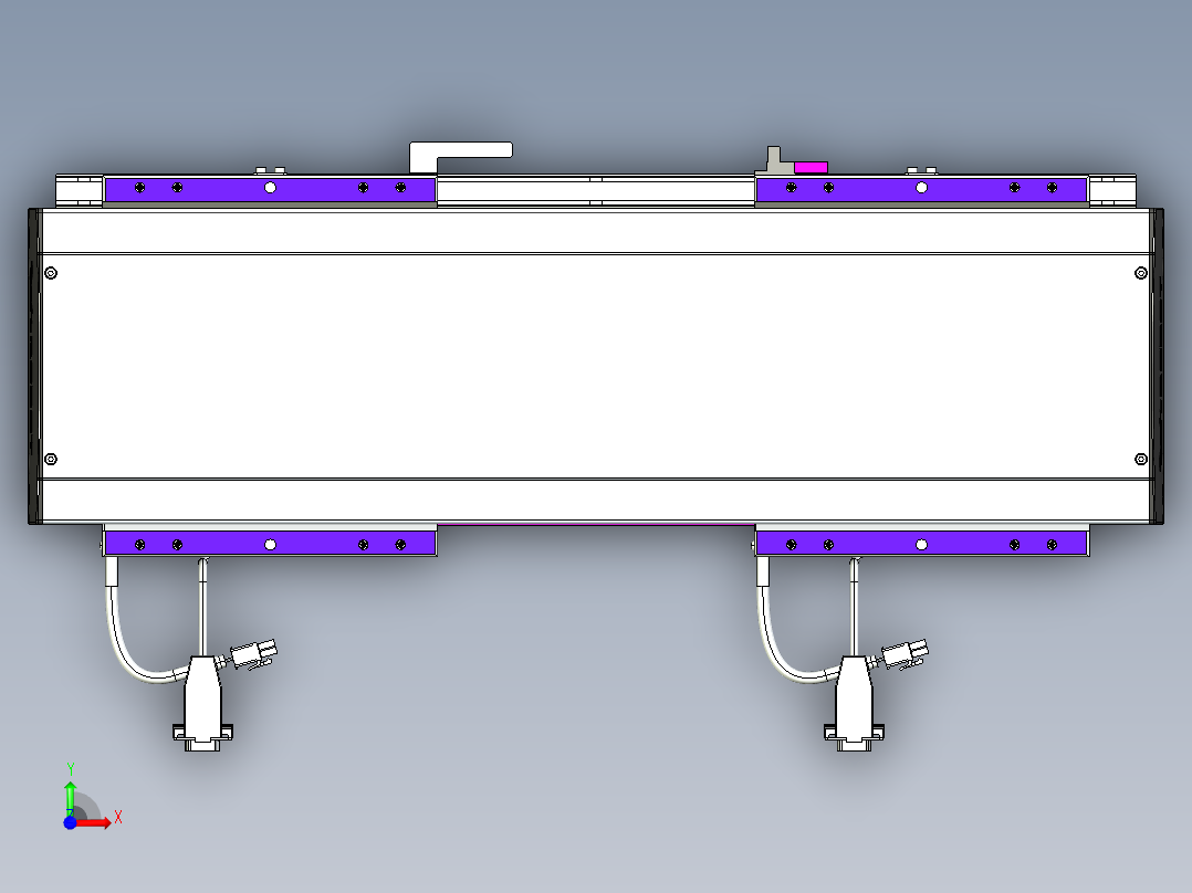 威洛博VL系列3d模型模组2VL17E2Y-S150前视图