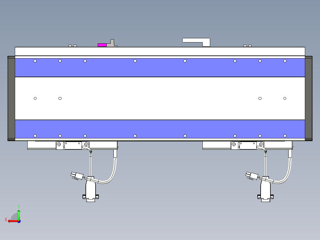 威洛博VL系列3d模型模组2VL17E2Y-S150后视图