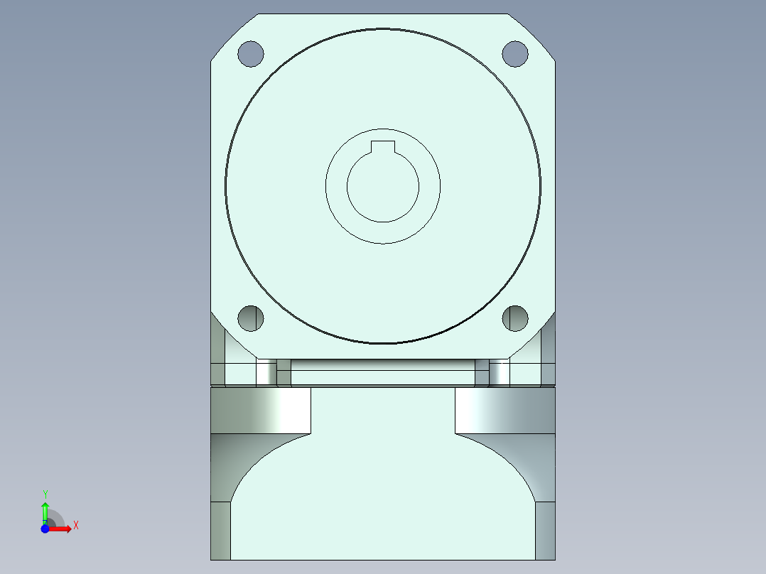 直齿孔ZPLX120-L2 22-110-145-M8.stp前视图