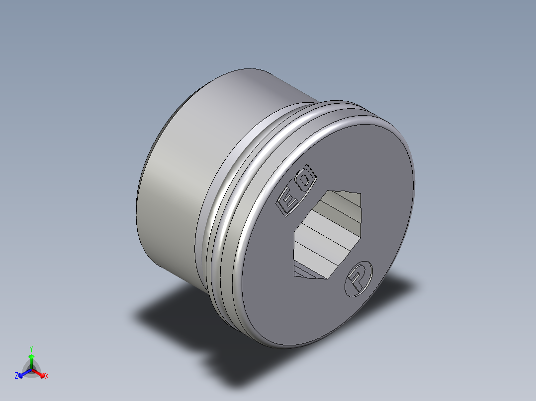卡套式工业通用硬管接头EO_Blanking_plug_for_ports_VSTI33X2ORCF