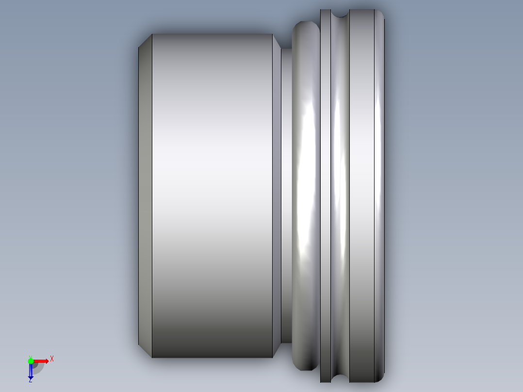 卡套式工业通用硬管接头EO_Blanking_plug_for_ports_VSTI33X2ORCF俯视图